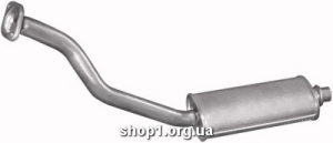 04.314 Резонатор (передній глушник) для Citroen Berlingo/ Peugeot Partner 1.9 D 02-03