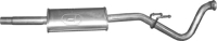 tłumik środkowy / central silencer