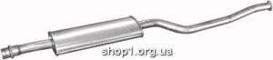 04.52 Резонатор (середній глушник) для Citroen Xantia 1.6/1.8i kat 93-97