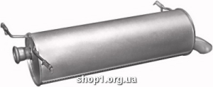 04.62 Глушник задній (кінцевий, основний) для Citroen Xantia 1.9/2.1 TD 2.0 HDi 93-02