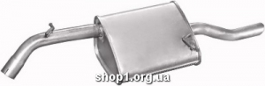 Marix 05.17 Глушник задній (кінцевий, основний) Marix alu для Daewoo Nubira 2.0i Sedan -16V 97-06/99