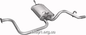 05.33 Глушник задній (кінцевий, основний) для Daewoo Matiz 0.8 09/00-