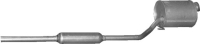 tłumik środkowy / central silencer