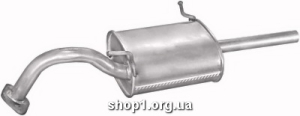 06.11 Глушник задній (кінцевий, основний) для Daihatsu Charade 1.0i 93-95 1.3i 93-01