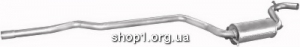 Marix 08.109 Резонатор (передній глушник) Marix alu для Ford Escort 1.6 89-90/Orion 89-90
