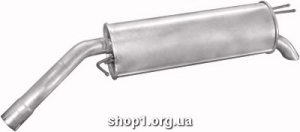 07.432 Глушник задній (кінцевий, основний) для Fiat Stilo 1.9 JTD 01-