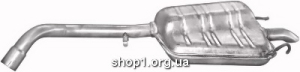 08.127 Глушник задній (кінцевий, основний) для Ford Escort 1.6i; 1.8i -16V kombi kat 92-95