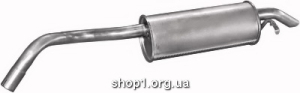 08.13 Глушник задній (кінцевий, основний) для Ford Escort 1.8 D 90-/Orion 90-93