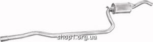 08.20 Резонатор (середній глушник) для Ford Fiesta1.1i ; 1.3i kat 89 -96