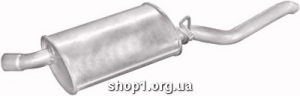08.364 Глушник задній (кінцевий, основний) для Ford Orion 1.8 Diesel 88-90