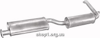 Marix 08.379 Вихлопна система (задня + середня частина) Marix alu для Ford Transit 88-91 2.5D FT80/190/100L
