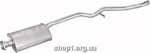 08.384 Резонатор (середній глушник) для Ford Granada 82-85 2.0 4cyl.