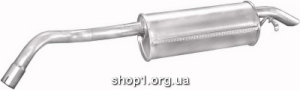 08.52 Глушник задній (кінцевий, основний) для Ford Escort 1.6i kat 90-94/Orion 90-93