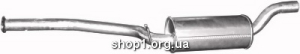 08.581 Резонатор (середній глушник) для Ford Focus 2.0 TDCi 04- , Focus V-Max 2.0 TDCi 04- , Volvo S40 2.0 TDi 05- , V50 2.0 TDi 05-