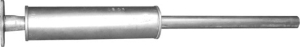 tłumik początkowy / front silencer