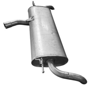 tłumik końcowy / central silencer