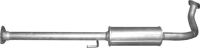 tłumik środkowy / central silencer