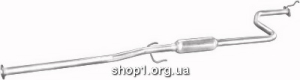 09.115 Резонатор (середній глушник) для Honda Civic 96- 1.5i/1.6i VTEC 5D/96-98 1.6i Coupe