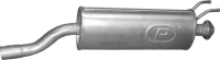 tłumik środkowy / central silencer