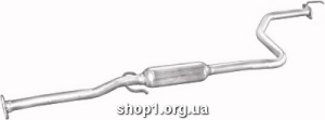 09.95 Резонатор (середній глушник) для Honda Concerto 89-95 1.5i-1.6i 16V