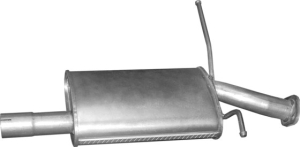 tłumik środkowy / central silencer