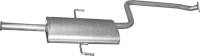 tłumik środkowy / central silencer