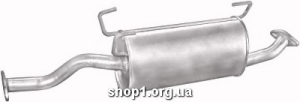 10.50 Глушник задній (кінцевий, основний) для Hyundai H-100 2.4 07/93 -02