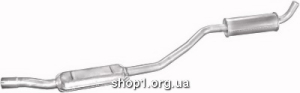 11.02 Резонатор (середній глушник) для Lada 1500/1600/2105/2107 86-95 1451ccm