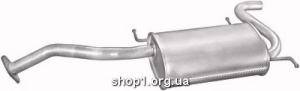 12.32 Глушник задній (кінцевий, основний) для Mazda 121 1.3 -8V; 1.3 -16V 11/90 -95
