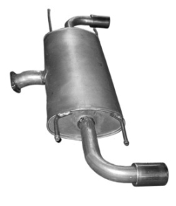 tłumik końcowy / rear silencer