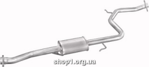 12.68 Резонатор (середній глушник) для Mazda 323 1.8i 16V kat 94-95 HB/Coupe