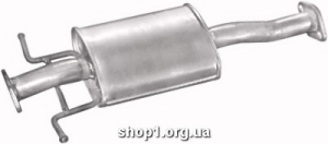 12.95 Резонатор (середній глушник) для Mazda 626 2.0D HB 87-91/kombi 88-96