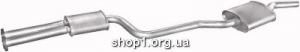 Marix 13.82 Резонатор (передній глушник) marix чорний для Mercedes W123 80-85 230E