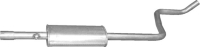tłumik środkowy / central silencer