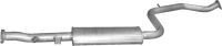tłumik środkowy / central silencer