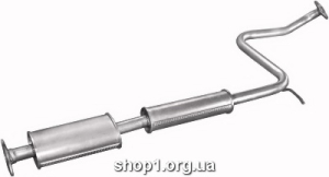 15.127 Резонатор (середній глушник) для Nissan Sunny 90-96/100NX 90-92 1.6