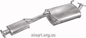 15.209 Резонатор (середній глушник) для Nissan Terrano 88-93 2.7TD 4X4 SWB