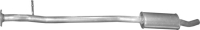 tłumik środkowy / central silencer