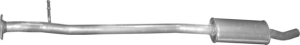 tłumik środkowy / central silencer