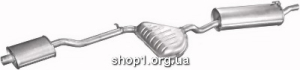 16.82 Вихлопна система (задня + середня частина) для Alfa Romeo 146 1.4i.e-16V/1.8i.e-16V kat 97-00