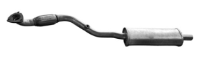 tłumik początkowy / front silencer