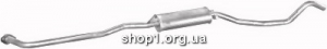 Marix 17.02 Резонатор (середній глушник) Marix чорний для Opel Ascona 81-89 1.3/1.6/1.8E