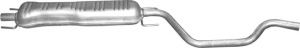 tłumik środkowy / central silencer