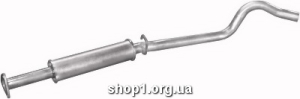 17.12 Резонатор (середній глушник) для Opel Corsa 1.2i-1.4i kat 86-93