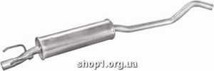 17.133 Резонатор (середній глушник) для Opel Corsa 1.6 -16V/GSI kat 93-/Tigra 94-97