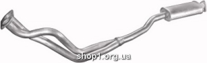 17.215 Резонатор (передній глушник) для Opel Omega 1.8, 2.0i 86-90