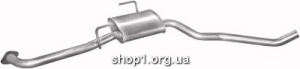 17.235 Резонатор (середній глушник) для Opel Omega B 2.5i V6/3.0i 24V KAT prawy 97-