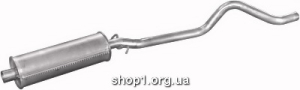 17.24 Резонатор (середній глушник) для Opel Kadett E 84-86 1.2S/1.3N/1.3S