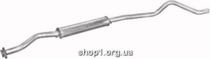 Marix 17.26 Резонатор (середній глушник) Marix чорна для Opel Kadett 79-84 1.3N/SR aut.