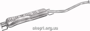 17.281 Резонатор (середній глушник) для Opel Vectra 1.8i/2.0i 16V 95-